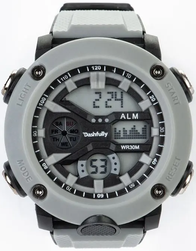 [DFM1730-GY] DFM1730-GY ساعه DASHFULLY