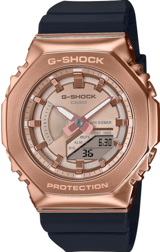 [GM-S2100PG-1A4DR] GM-S2100PG-1A4DR ساعة جي شوك حريمي