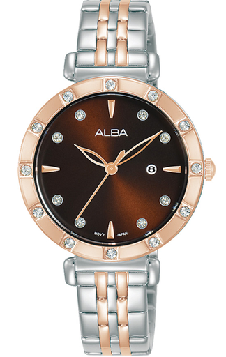 [AH7AA6X1] AH7AA6X1 ALBA WATCH LADIES' SS BAND FASHION