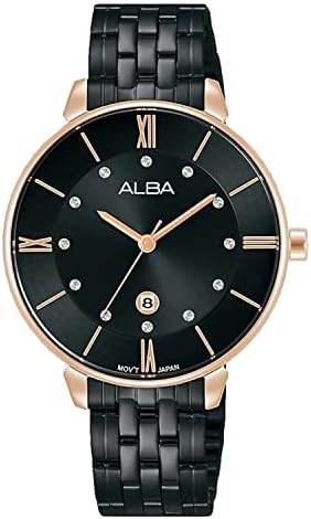 [AH7AD2X1] AH7AD2X1 ALBA WATCH LADIES' SS Mesh BAND FASHION