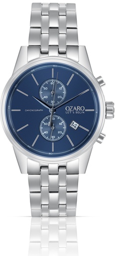 [OZ-719361BLSS] OZ-719361BLSS OZARO ساعة رجالي