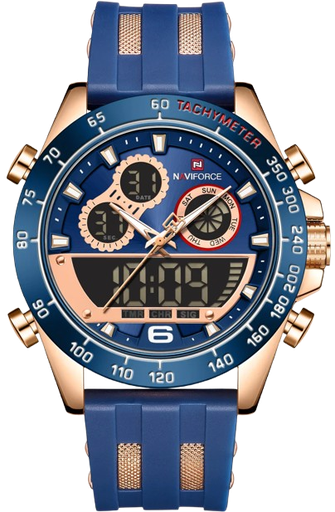 [9188T RG-BE-BE] 9188T RG-BE-BE ساعة نافي فورس