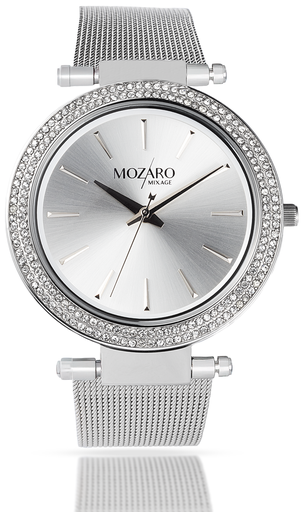 [MX-719362WS] MX-719362WS MOZARO MIXAGE ساعة حريمي