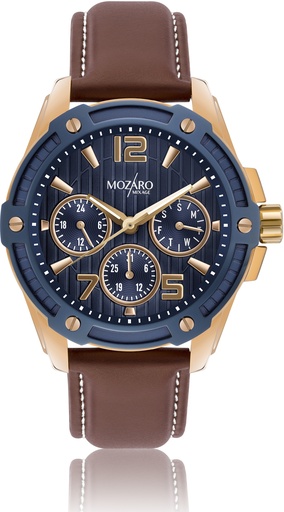 [MX-719383BLBR] MX-719383BLBR MOZARO MIXAGE ساعة رجالي