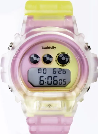 [DFW1820-PIY] DFW1820-PIY ساعة داش فولي حريمي