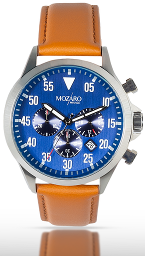 [MX-719375BLBR] MX-719375BLBR ساعة موزاو ميكساج رجالي