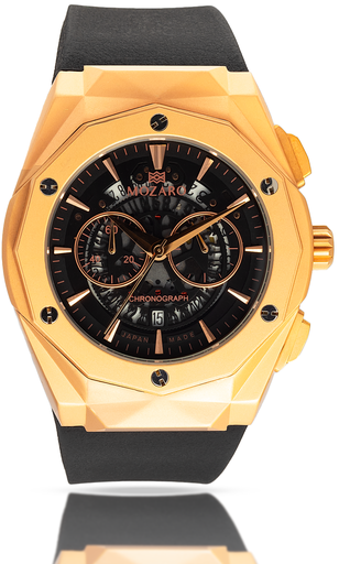 [MO-71800BRRB] MO-71800BRRB مسدسه MOZARO ساعة رجالي