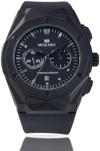 [MO-71800BBB] MO-71800BBB  مسدسه MOZARO ساعة رجالي