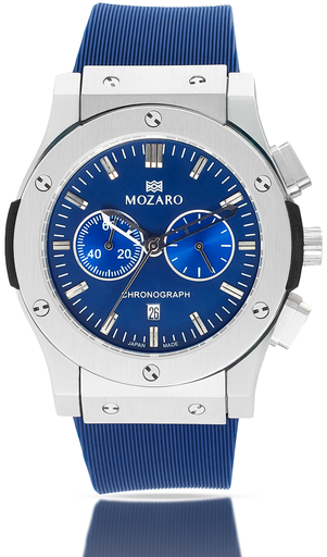 [MO-718001BLSBL] MO-718001BLSBL ساعة MOZARO رجالي 2 عداد