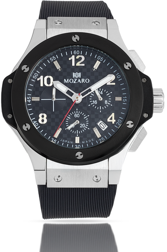 [MO-718002BSB] MO-718002BSB ساعة MOZARO رجالي 3 عداد