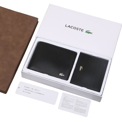 [Lacoste Set of Wallet and Cardholder-1] Lacoste Set of Wallet and Cardholder-1