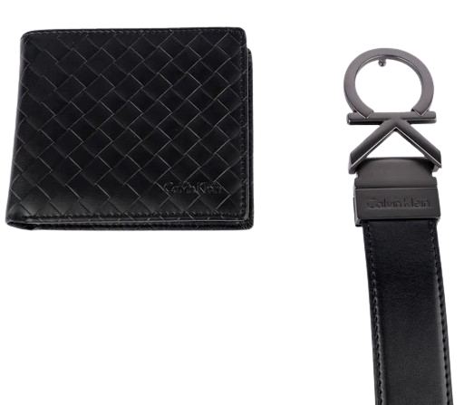 [CK Set of Wallet and Belt-4] CK Set of Wallet and Belt-4