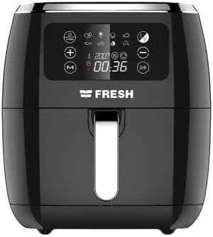 [اير فراير فريش ديجيتال اكس لارج، 7 لتر، 1800 وات، اسود - AFF-1800B] اير فراير فريش ديجيتال اكس لارج، 7 لتر، 1800 وات، اسود - AFF-1800B 