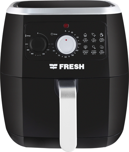 [اير فراير فريش اكس لارج، 7 لتر، 1800 وات، اسود - FAF-M1800B] اير فراير فريش اكس لارج، 7 لتر، 1800 وات، اسود - FAF-M1800B 