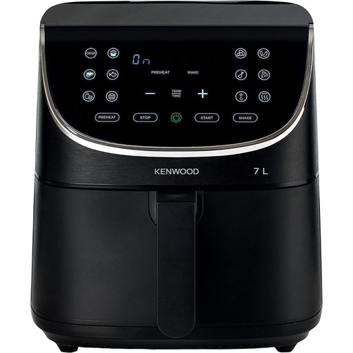 [Kenwood Air Fryer, 7 Liters, 1800 Watt, Black - HFP80.000BK] Kenwood Air Fryer, 7 Liters, 1800 Watt, Black - HFP80.000BK 