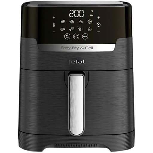 [اير فراير ديجيتال تيفال ايزي فراي بريسشن بشواية، سعة 4.2 لتر، بقوة 1550 وات، اسود - EY505827] اير فراير ديجيتال تيفال ايزي فراي بريسشن بشواية، سعة 4.2 لتر، بقوة 1550 وات، اسود - EY505827 