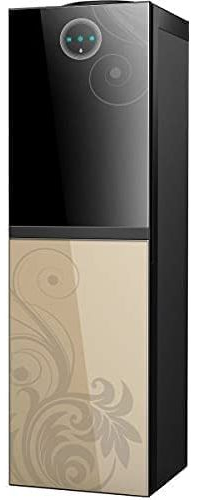 [مبرد مياه بيرجن 3 حنفيات، بكابينة تخزين وثلاجة، 8 لتر، 500 وات، ذهبي - BYB538] مبرد مياه بيرجن 3 حنفيات، بكابينة تخزين وثلاجة، 8 لتر، 500 وات، ذهبي - BYB538 