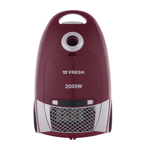 [مكنسة كهربائية فريش ماجيك، 2000 وات، احمر] مكنسة كهربائية فريش ماجيك، 2000 وات، احمر 