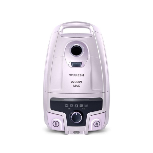 [مكنسة كهربائية بحاوية فريش ماكس بملحقاتها، 2200 وات - فضي كروم] مكنسة كهربائية بحاوية فريش ماكس بملحقاتها، 2200 وات - فضي كروم 