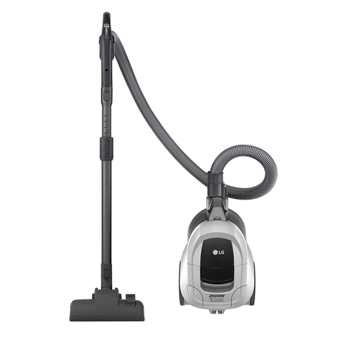 [مكنسة كهربائية ال جي بدون كيس، 2000 وات، فضي - VC5420NHTS] مكنسة كهربائية ال جي بدون كيس، 2000 وات، فضي - VC5420NHTS 