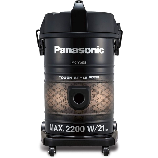 [مكنسة كهربائية برميل باناسونيك، 2200 وات، اسود - MC-YL635 T747] مكنسة كهربائية برميل باناسونيك، 2200 وات، اسود - MC-YL635 T747 