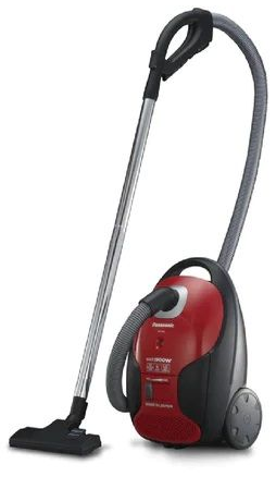 [مكنسة باناسونيك، 1900 وات، أسود و احمر - MC-CJ911R349] مكنسة باناسونيك، 1900 وات، أسود و احمر - MC-CJ911R349 