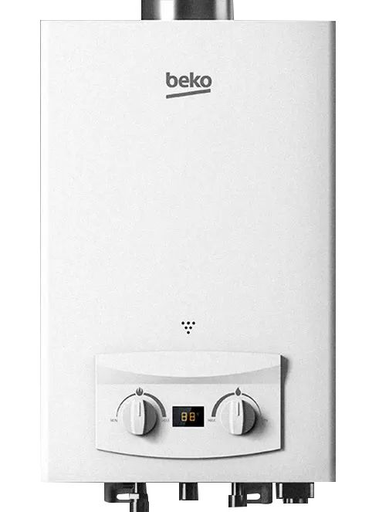 [سخان غاز بيكو ديجيتال، 6 لتر، ابيض - BGWH 6LW] سخان غاز بيكو ديجيتال، 6 لتر، ابيض - BGWH 6LW 