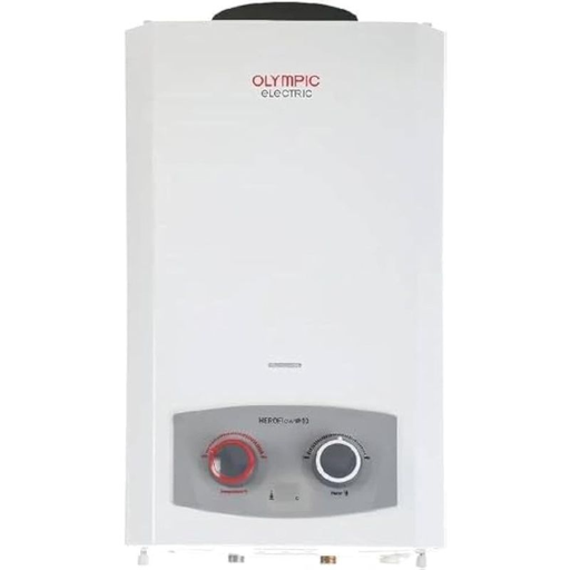 [سخان غاز اوليمبك اليكتريك، 10 لتر، ابيض - 945105584] سخان غاز اوليمبك اليكتريك، 10 لتر، ابيض - 945105584 