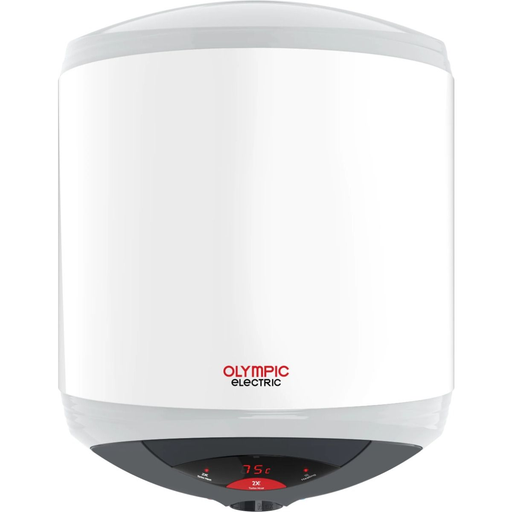[سخان مياه اوليمبيك اليكتريك هيرو تربو، 100 لتر، ابيض - 5439] سخان مياه اوليمبيك اليكتريك هيرو تربو، 100 لتر، ابيض - 5439 