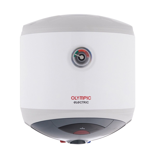 [سخان كهرباء اوليمبيك هيرو، سعة 40 لتر - ابيض] سخان كهرباء اوليمبيك هيرو، سعة 40 لتر - ابيض 