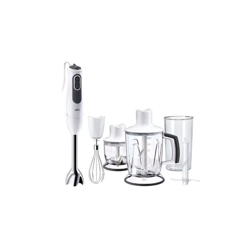 [هاند بلندر براون مالتي كويك 3 فاريو، 1.25 لتر، 750 وات، ابيض ورمادي - MQ3145 WH] هاند بلندر براون مالتي كويك 3 فاريو، 1.25 لتر، 750 وات، ابيض ورمادي - MQ3145 WH 