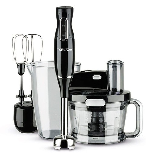 [هاند بلندر تورنيدو، 1000 وات، أسود - THB-1000MK] هاند بلندر تورنيدو، 1000 وات، أسود - THB-1000MK 