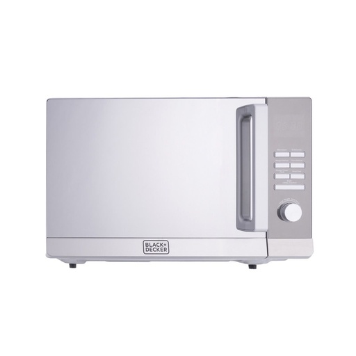 [ميكرويف بالشواية من بلاك اند ديكر، سعة 30 لتر، 900 واط، فضي - MZ30PGSS] ميكرويف بالشواية من بلاك اند ديكر، سعة 30 لتر، 900 واط، فضي - MZ30PGSS 