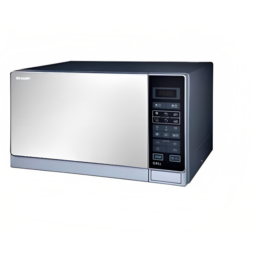 [ميكرويف شارب بشواية، 25 لتر، 1000 وات، فضي - R-75MT(S)] ميكرويف شارب بشواية، 25 لتر، 1000 وات، فضي - R-75MT(S) 