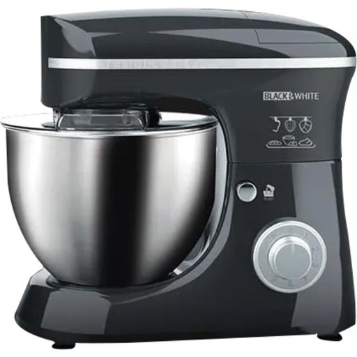 [عجان بلاك اند وايت بملحقاته، سعة 6.2 لتر، 1500 وات، اسود - SM-615] عجان بلاك اند وايت بملحقاته، سعة 6.2 لتر، 1500 وات، اسود - SM-615 