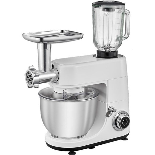 [عجان ستاند فريش مع مفرمة لحمة وخلاط، 6 لتر، 1500 وات، ابيض - 500014313] عجان ستاند فريش مع مفرمة لحمة وخلاط، 6 لتر، 1500 وات، ابيض - 500014313 