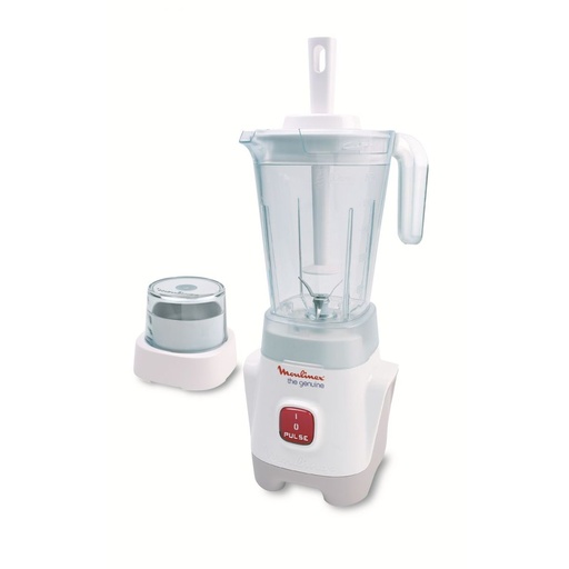 [خلاط مولينكس بملحقاته، 1.25 لتر، 400 وات، ابيض - LM2411EG] خلاط مولينكس بملحقاته، 1.25 لتر، 400 وات، ابيض - LM2411EG 