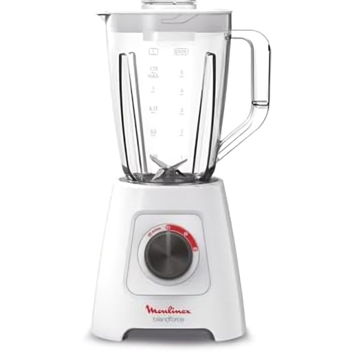 [خلاط مولينكس بليندفورس 2، 2 لتر، 600 وات، ابيض - LM422127] خلاط مولينكس بليندفورس 2، 2 لتر، 600 وات، ابيض - LM422127 