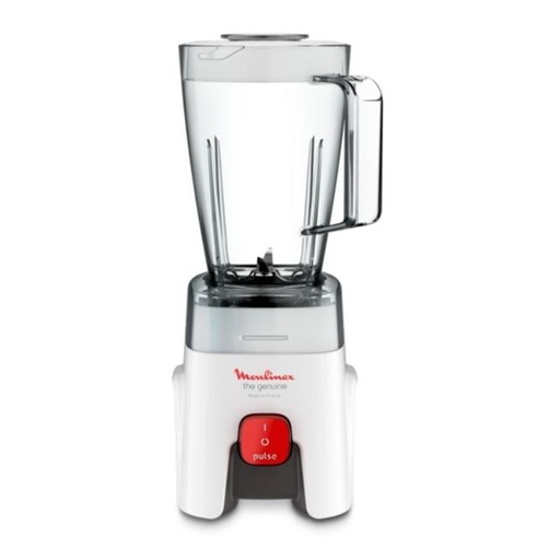 [خلاط مولينكس جينوين، 1.75 لتر، 500 وات، ابيض - LM242B25] خلاط مولينكس جينوين، 1.75 لتر، 500 وات، ابيض - LM242B25 