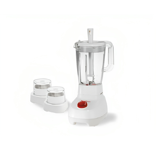 [خلاط مولينكس سوبر بليندر، 1.5 لتر، 500 وات، أبيض - LM207041] خلاط مولينكس سوبر بليندر، 1.5 لتر، 500 وات، أبيض - LM207041 