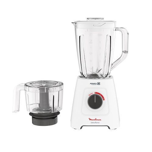 [خلاط مولونيكس بليندفورس بالملحقات، سعة 2 لتر، بقوة 800 وات، ابيض -LM42X2EG] خلاط مولونيكس بليندفورس بالملحقات، سعة 2 لتر، بقوة 800 وات، ابيض -LM42X2EG 