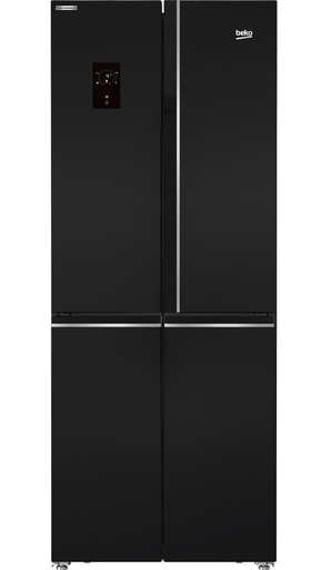 [ثلاجة بيكو نوفروست، 450 لتر، موتور انفرتر، اسود - GNE480E20ZBH] ثلاجة بيكو نوفروست، 450 لتر، موتور انفرتر، اسود - GNE480E20ZBH 