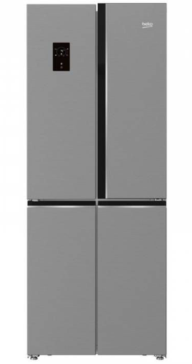 [ثلاجو نوفروست بيكو ببابين متجاورين، سعة 480 لتر، ستانلس ستيل - GNE480E20ZXPH] ثلاجو نوفروست بيكو ببابين متجاورين، سعة 480 لتر، ستانلس ستيل - GNE480E20ZXPH 