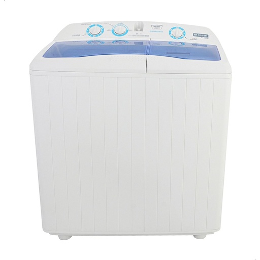 [غسالة ملابس نصف اتوماتيك فريش، تحميل علوي، 10 كيلو، ابيض- FWT1000NA] غسالة ملابس نصف اتوماتيك فريش، تحميل علوي، 10 كيلو، ابيض- FWT1000NA 