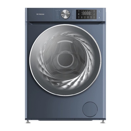 [غسالة ملابس انفرتر فريش، تحميل أمامي، 8 كيلو، ازرق - W8DD1255G1OB] غسالة ملابس انفرتر فريش، تحميل أمامي، 8 كيلو، ازرق - W8DD1255G1OB 