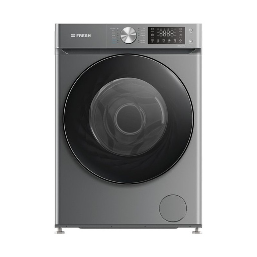 [غسالة ملابس انفرتر فريش، تحميل أمامي، 9 كيلو، فضي - W9DD1455PCDS] غسالة ملابس انفرتر فريش، تحميل أمامي، 9 كيلو، فضي - W9DD1455PCDS 