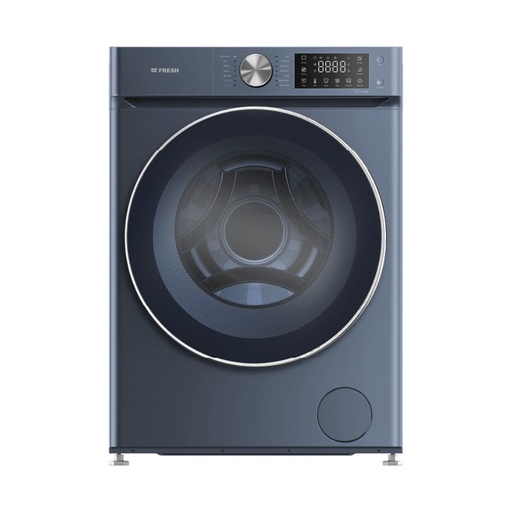 [غسالة ملابس انفرتر فريش، تحميل أمامي، 9 كيلو، ازرق - W9DD1455G2OB] غسالة ملابس انفرتر فريش، تحميل أمامي، 9 كيلو، ازرق - W9DD1455G2OB 