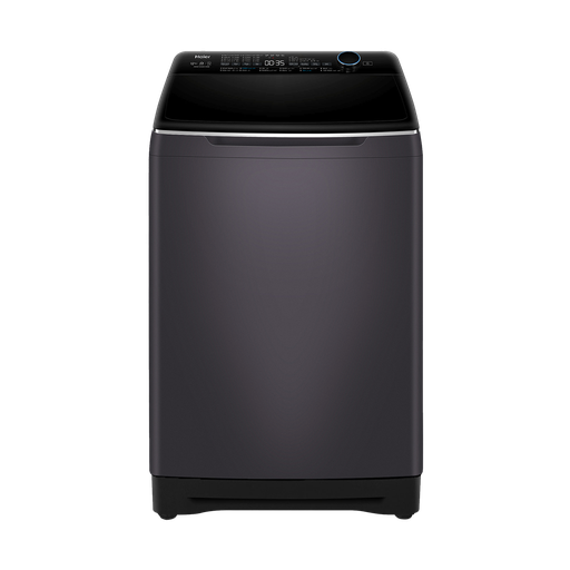 [غسالة ملابس هاير، سعة 13 كجم، بموتور انفرتر بتقنية الدفع المباشر، تحميل علوي، فضي غامق - HWM130-B2178S8] غسالة ملابس هاير، سعة 13 كجم، بموتور انفرتر بتقنية الدفع المباشر، تحميل علوي، فضي غامق - HWM130-B2178S8 