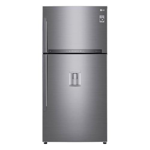[ثلاجة نوفروست ال جي بكمبرسور انفرتر ذكي، 592 لتر، فضي - GR-F822HLHM] ثلاجة نوفروست ال جي بكمبرسور انفرتر ذكي، 592 لتر، فضي - GR-F822HLHM 