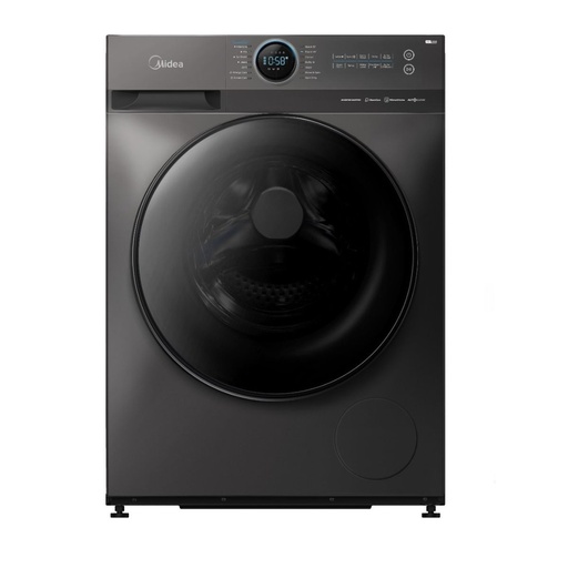 [غسالة ملابس تحميل امامي ميديا، 9 كجم، انفرتر، فضي -MF200W90B/TT] غسالة ملابس تحميل امامي ميديا، 9 كجم، انفرتر، فضي -MF200W90B/TT 